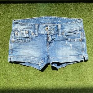 Guess Low Rise Jean Shorts